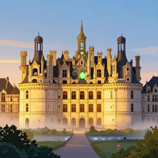 The Green Lady of Château de Brissac