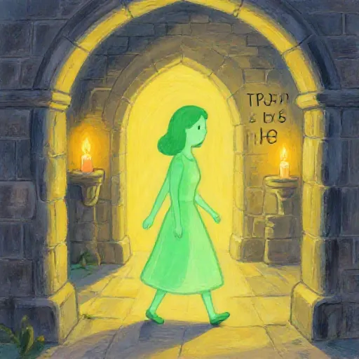 The Green Lady of Fyvie Castle