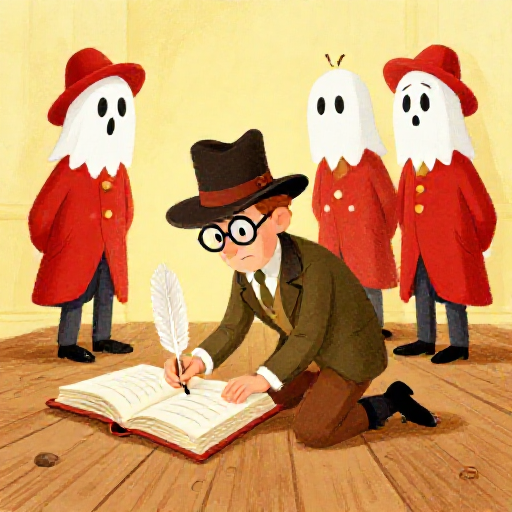 Chapter 4 illustration: The Investigators Arrive