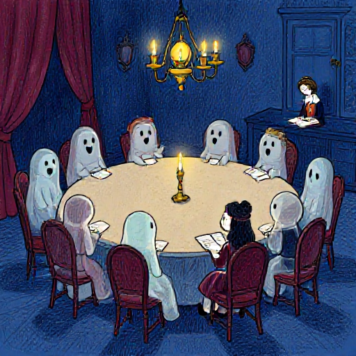 Chapter 4 illustration: The Séances